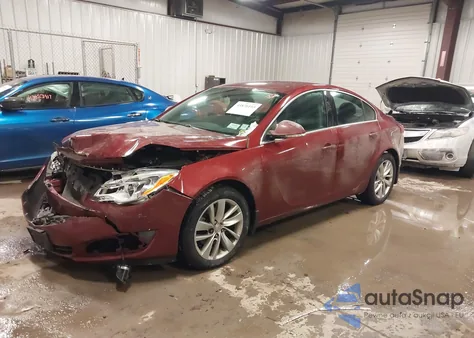 2016 Buick Regal Turbo from USA, damaged, VIN 2G4GL5EX6G9196465